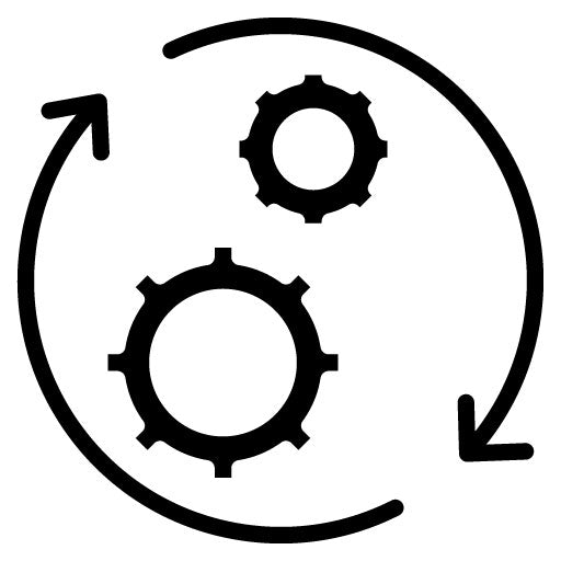 Integration Glyph Icon | Digital Disruption