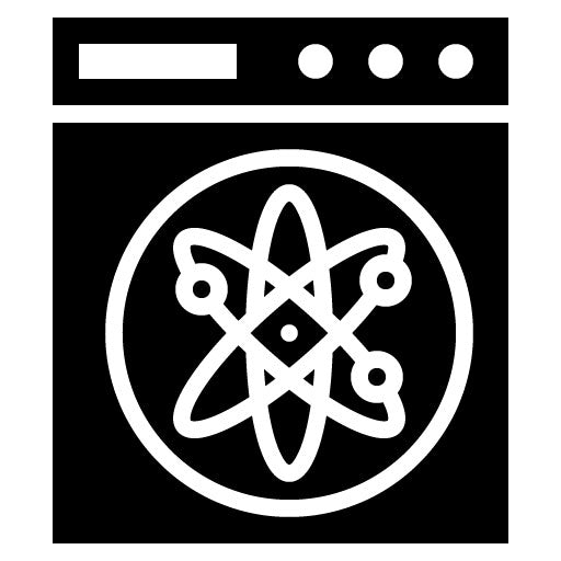 Quantum Leap Glyph Icon