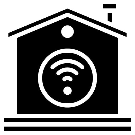 Smart Home Glyph Icon | Digital Disruption