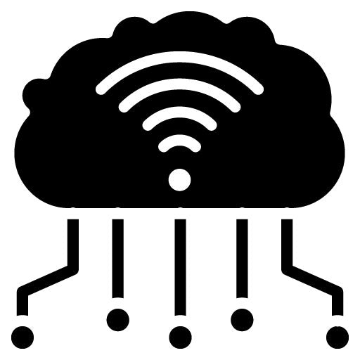 Smart Tech Glyph Icon
