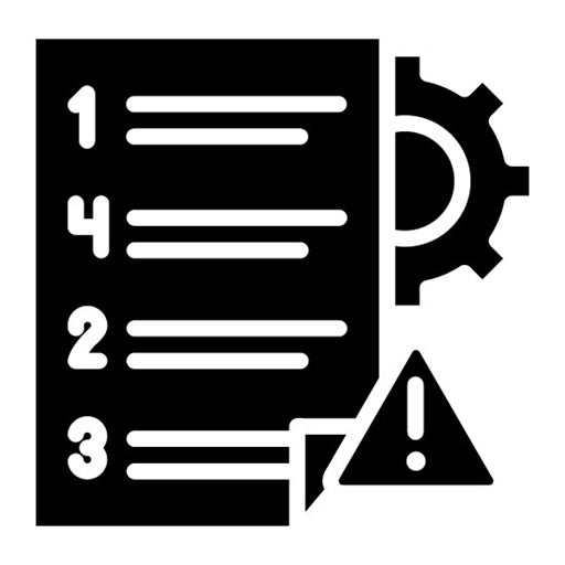 Risk Based Testing Glyph Icon