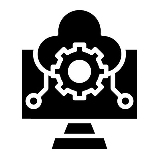 Test Environment Glyph Icon | Software Testing