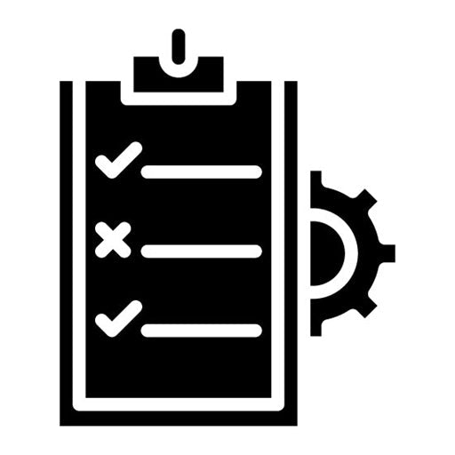 Test Management Glyph Icon