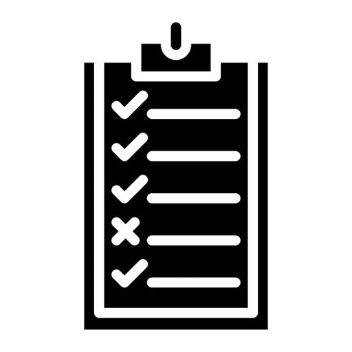 Test Scenario Glyph Icon | Software Testing