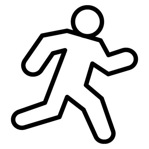 Athlete in Action Icon