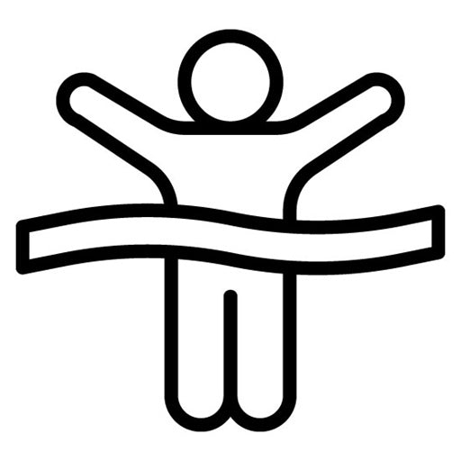 Crossed Finish Line Icon
