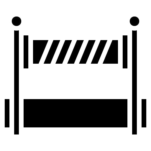 High Jump Glyph Icon | Track and Field