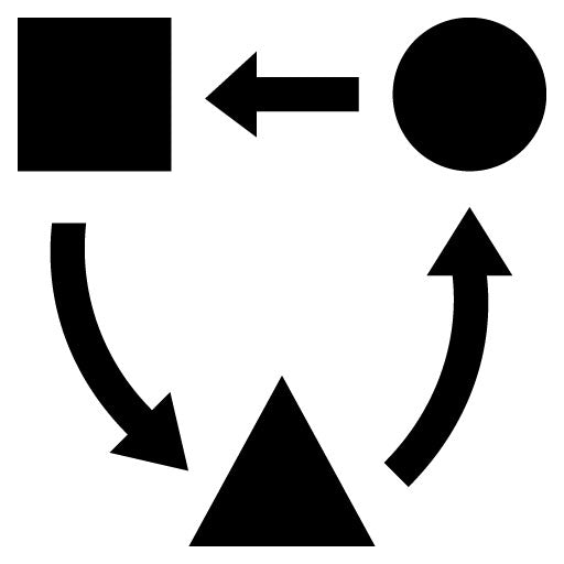 Adaptability Glyph Icon | ADHD