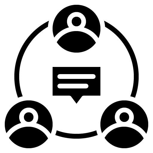 Communication Glyph Icon | ADHD