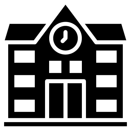 School Glyph Icon | ADHD