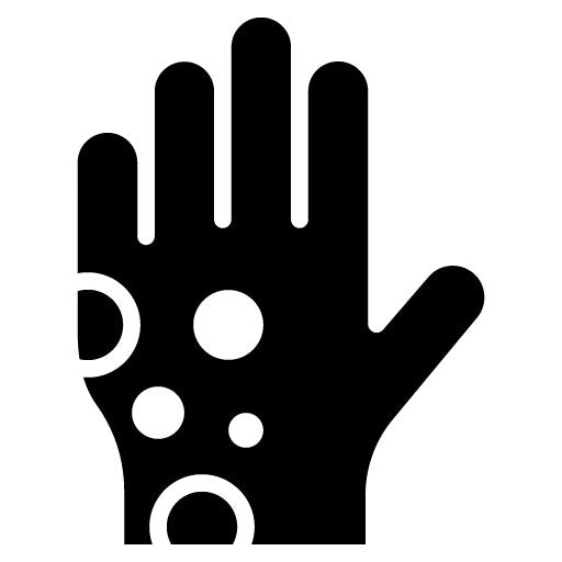 Recovery Glyph Icon | Skin Burns