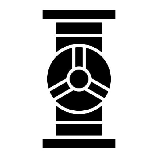 Valve Glyph Icon | Petrol Industry