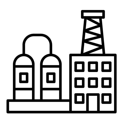 Oil Refinery Icon