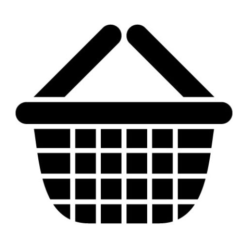 Basket Glyph Icon | Bakery