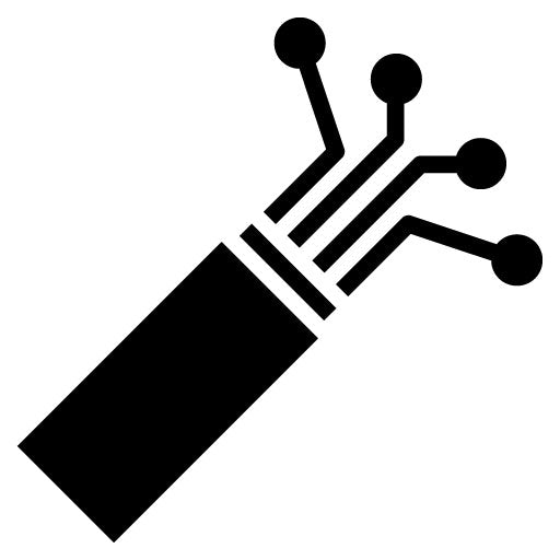 Fiber Glyph Icon | Raw Metrial