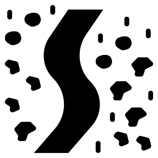 Gravel Glyph Icon