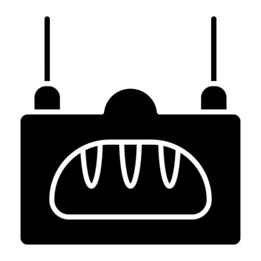 Bakery Shop Sign Glyph Icon