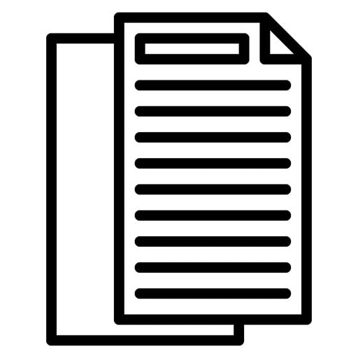 Paper Icon | Raw Metrial
