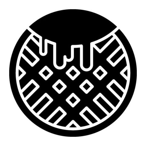 Waffle Glyph Icon