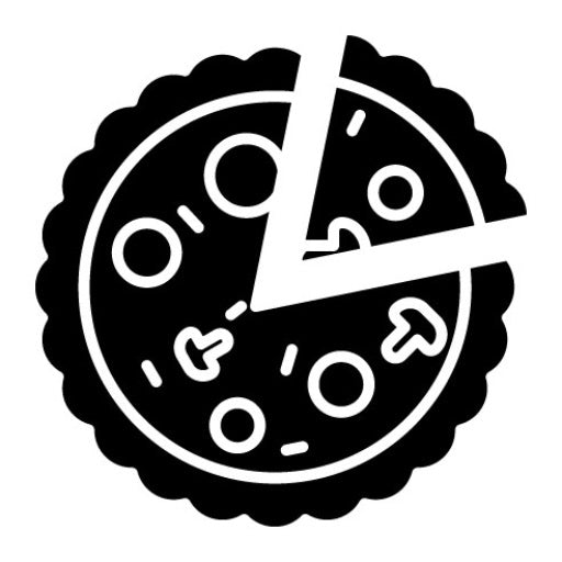 Pizza Glyph Icon