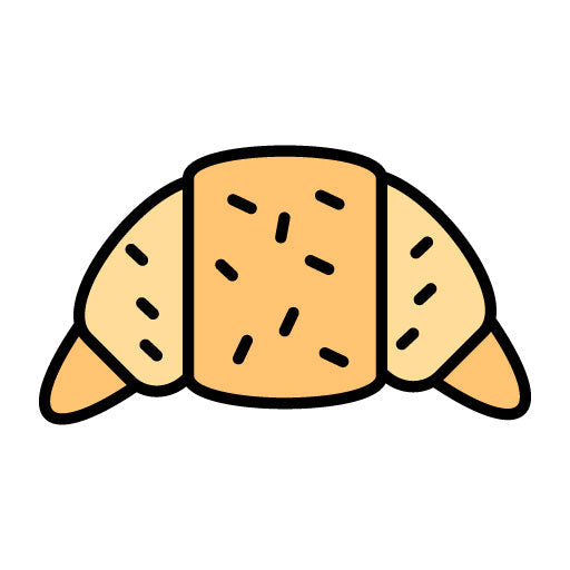 Croissant Filled Icon