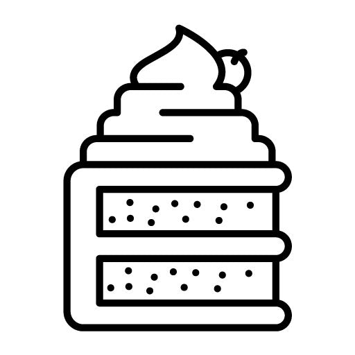 Sponge Cake Icon