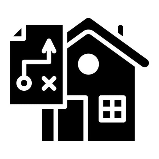 Estate Planning Glyph Icon