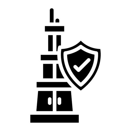 Heritage Protection Glyph Icon