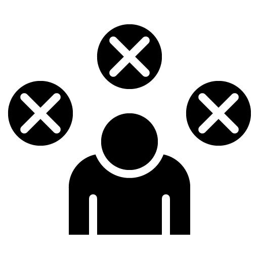 Anxiety Glyph Icon