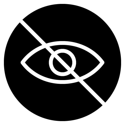 Blurred Vision Glyph Icon