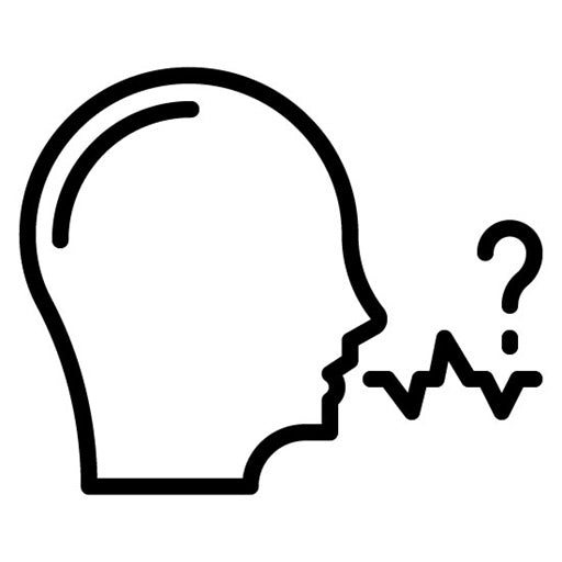 Difficulty Speaking Icon