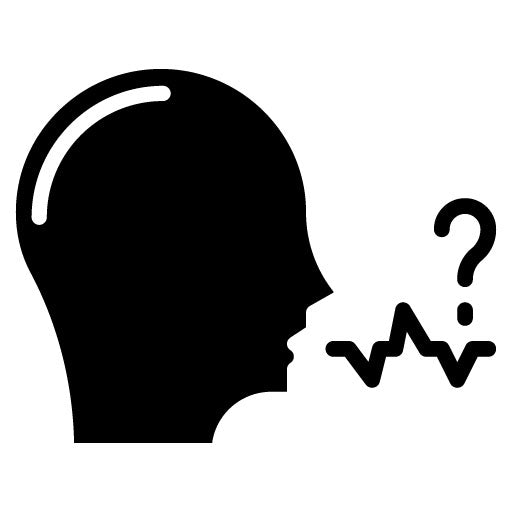 Difficulty Speaking Glyph Icon