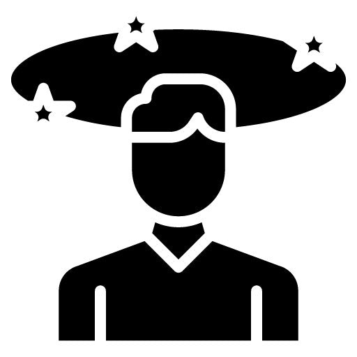 Dizziness Glyph Icon