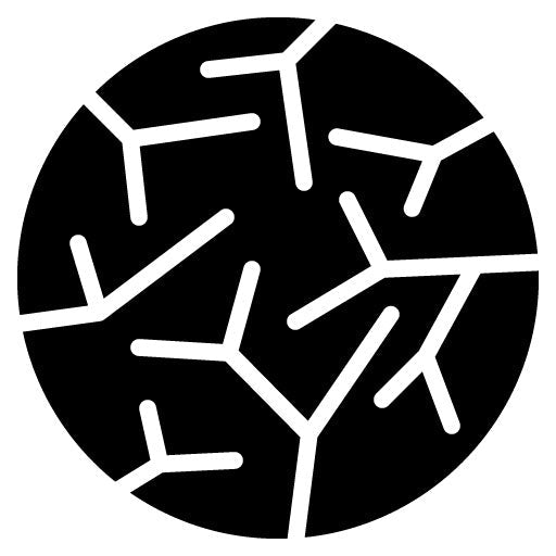 Dry Skin Glyph Icon