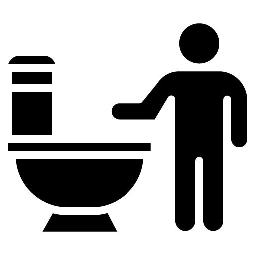 Flushing Glyph Icon