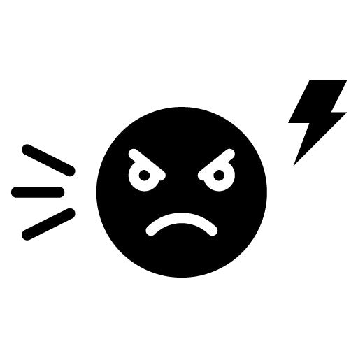 Irritability Glyph Icon