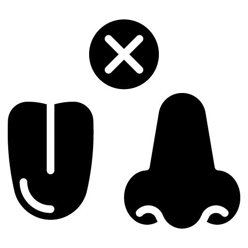 Loss of Taste or Smell Glyph Icon