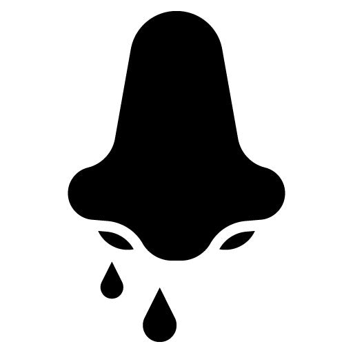 Runny Nose Glyph Icon