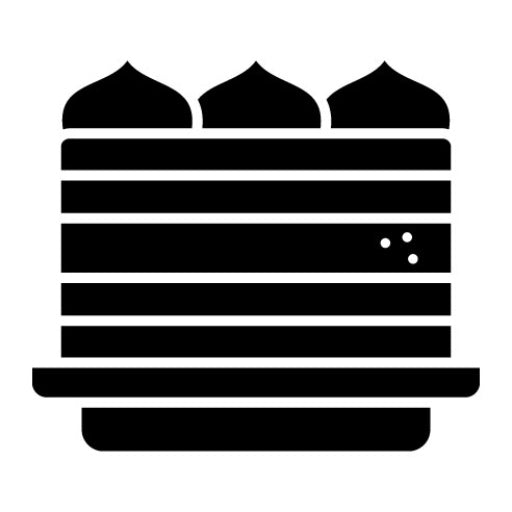Tiramisu Glyph Icon