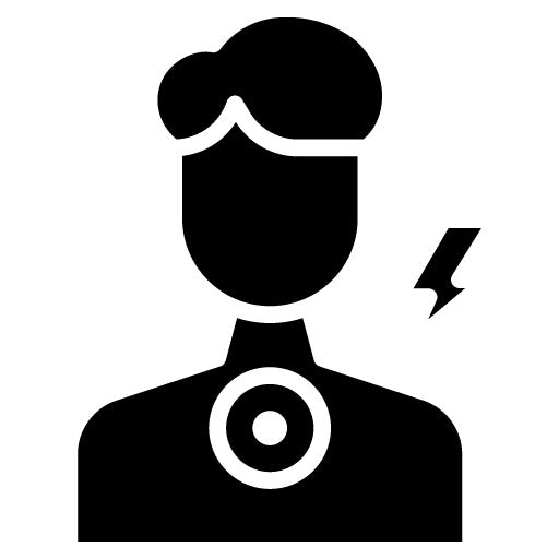 Swollen Lymph Nodes Glyph Icon