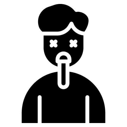 Vomiting Glyph Icon