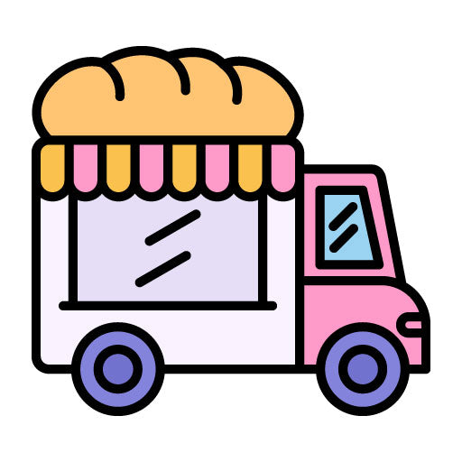 Bakery Truck Filled Icon