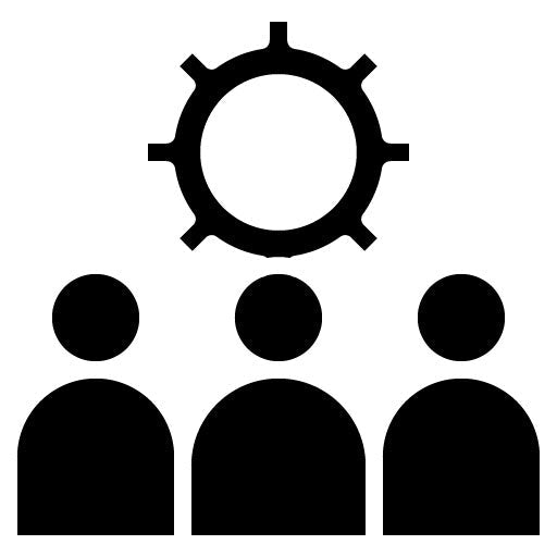 Team Glyph Icon | Social Relationship