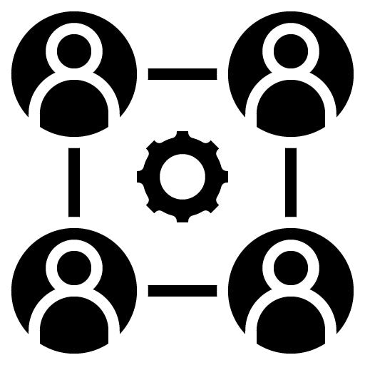 Union Glyph Icon | Social Relationship