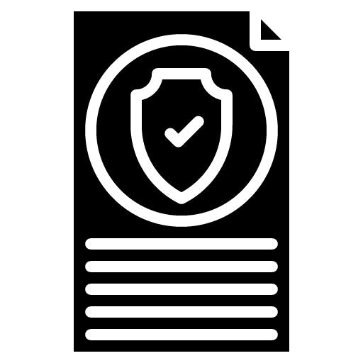 Compliance Glyph Icon | Compilance and Regulation