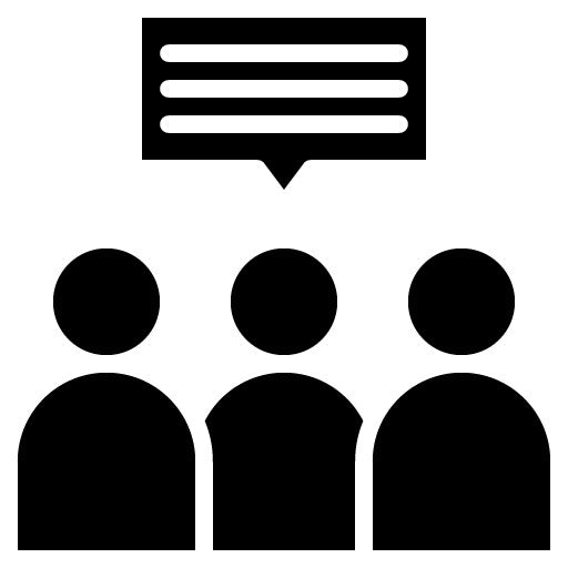 Compliance Team Glyph Icon