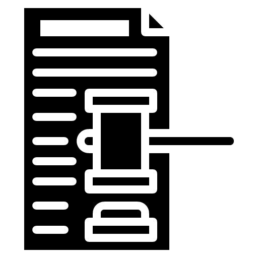 Enforcement Glyph Icon