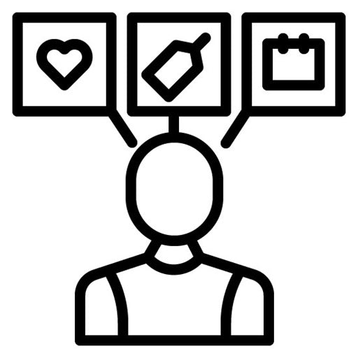 Consumer Behavior Icon | Market Research