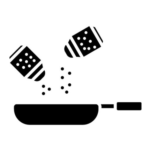 Seasoning Food Glyph Icon