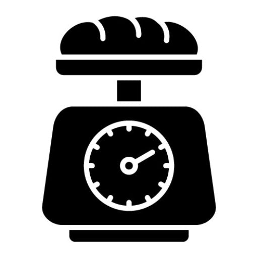 Scale Machine Glyph Icon